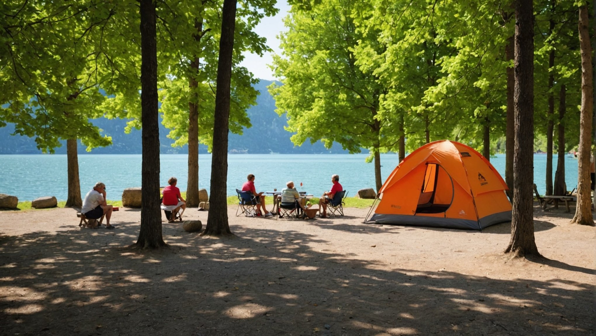 Camping aix les bains: vacances familiales au bord du lac bourget